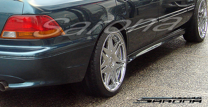 Custom Acura RL  Sedan Side Skirts (1996 - 2000) - $450.00 (Part #AC-008-SS)